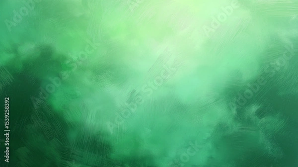 Obraz Green Smoke Abstract Background