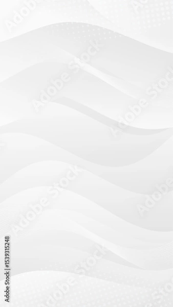 Obraz Vertical abstract background with flowing white textures