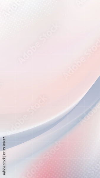 Obraz Vertical abstract background with flowing pink and white hues