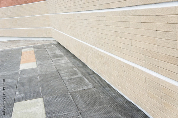 Fototapeta texture wall sidewalk stone background