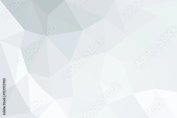 Obraz Light-colored vector background in low poly style