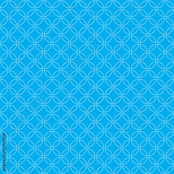 Obraz Seamless Geometric circle Pattern, Modern abstract background.