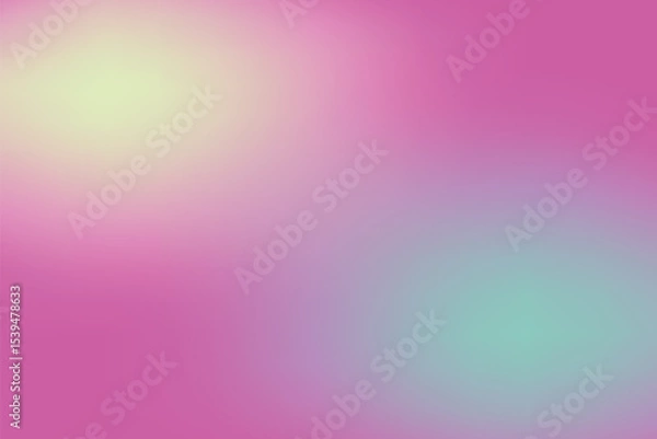 Obraz Soft and smooth gradient blend of pink purple blue and yellow for backgrounds