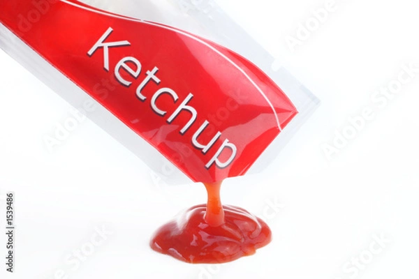 Obraz ketchup packet