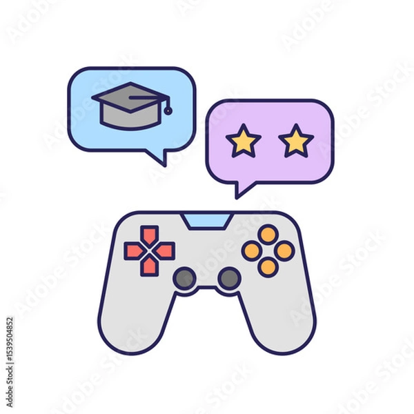 Obraz Gamification icon