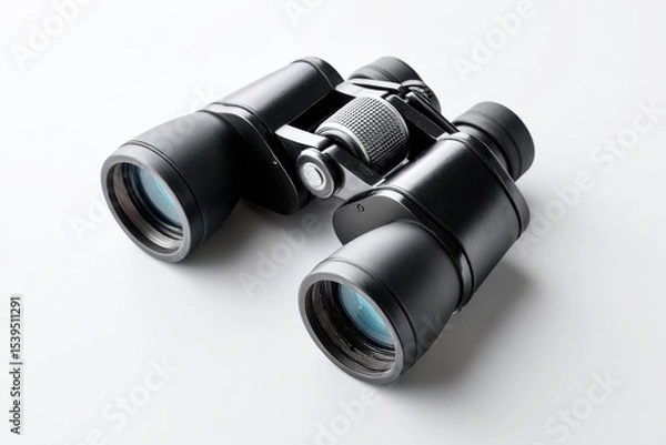 Obraz binoculars on white background