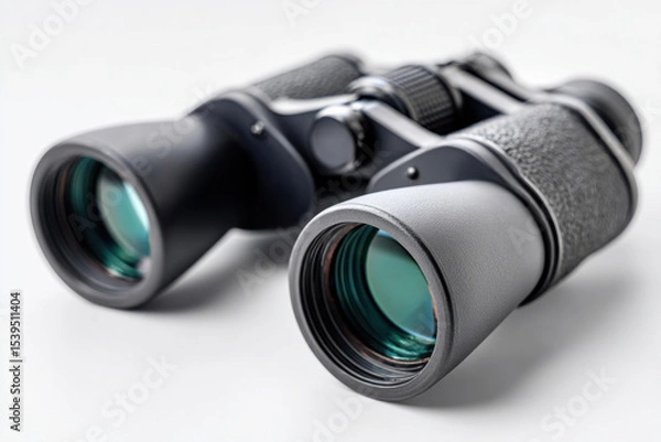 Obraz binoculars on white background