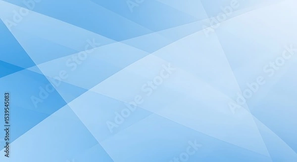 Fototapeta Abstract light blue geometric background design