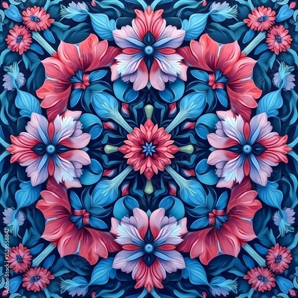 Obraz seamless pattern with flowers