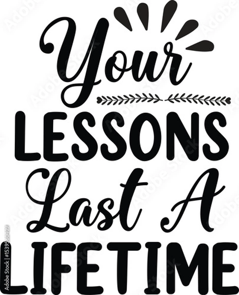 Obraz World Teachers' Day Typography Design
