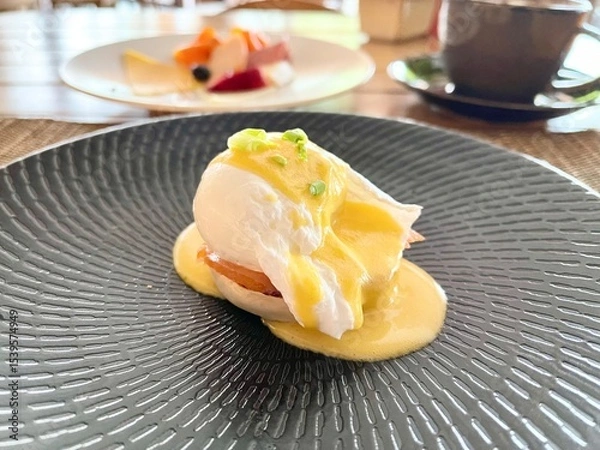 Obraz Egg Benedict, deleicious breakfast