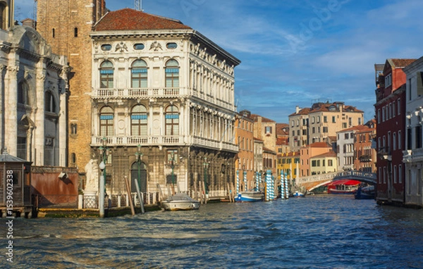Obraz il bellissimo quartiere ebraico di Venezia