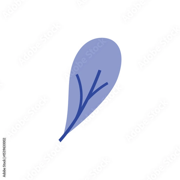 Fototapeta Colorful leaf logo and symbol design