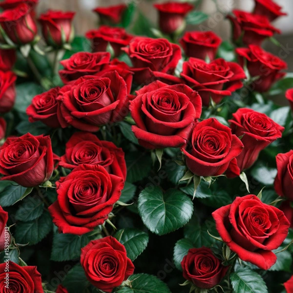 Obraz bunch of roses -Generative AI