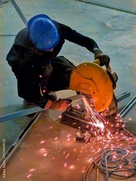 Obraz Plumber at work