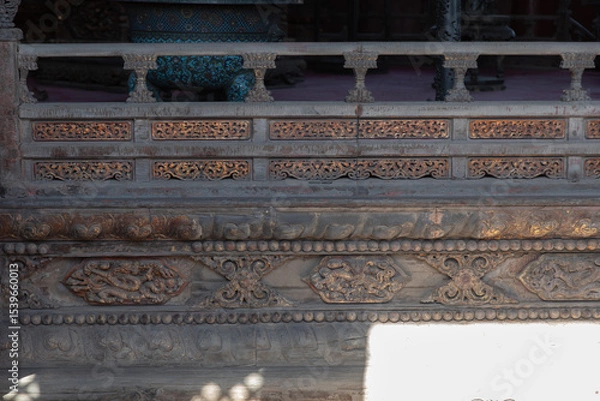 Obraz Shenyang Imperial Palace, Hall of Great Government（Da zheng dian）