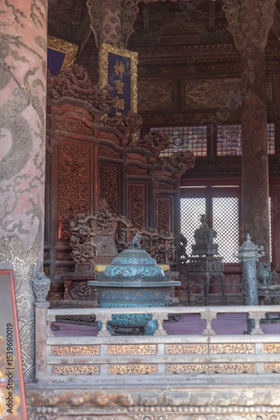 Obraz Shenyang Imperial Palace, Hall of Great Government（Da zheng dian）