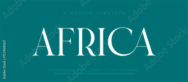 Fototapeta Modern Luxury alphabet letters font. Classic Elegant Modern Serif Lettering Minimal Fashion Logo. Typography decoration fonts for branding, wedding, logos. vector illustration