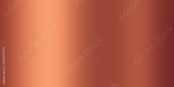 Obraz Ideal polished copper texture. Gloss metal stainless empty background.