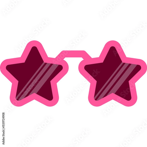 Obraz Star Shape Sunglasses