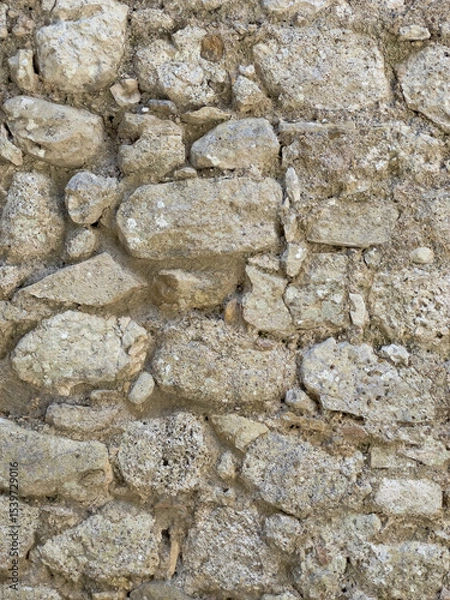 Fototapeta Rough Natural Stone Wall