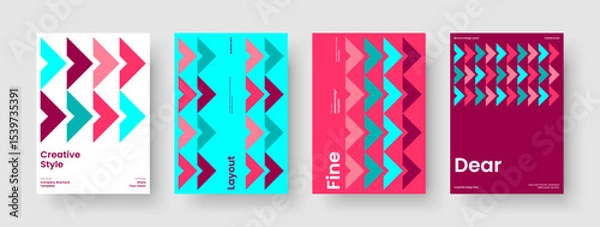 Fototapeta Abstract Banner Layout. Geometric Report Design. Isolated Poster Template. Background. Business Presentation. Brochure. Flyer. Book Cover. Leaflet. Pamphlet. Catalog. Notebook. Magazine. Newsletter