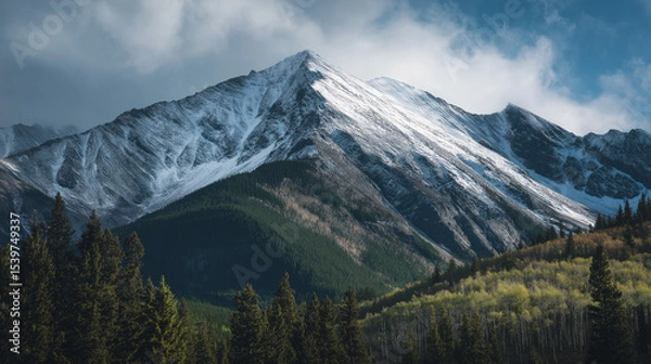 Fototapeta Beautiful mountain view Background 2025