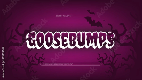 Obraz purple scary Pattern goosebumps Text Effect background