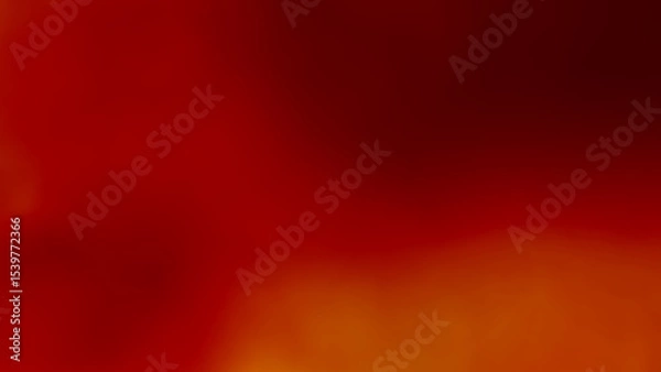 Fototapeta Abstract Background. Ornamental fish in a pond in a public park in a gas station area. Gradient yellow red black soft blur. Thailand. Water, river, nature, stream, fish, pond, sea, autumn, green, rock