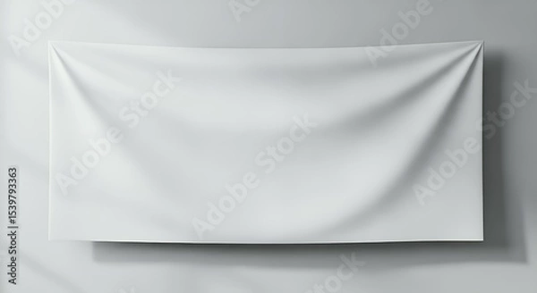 Obraz Banner Mockup Hanging