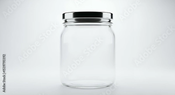 Obraz Glass Jar Mockup