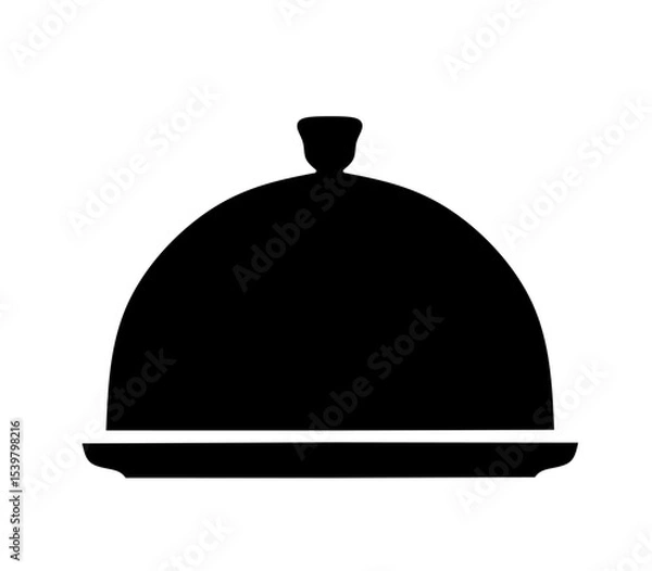 Obraz vector illustration of food tray with trendy design