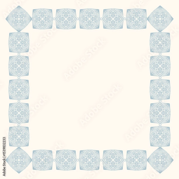 Fototapeta Minimalist hand drawn vector frame. Art for greeting cards, wedding invitations, poster design, postcards, branding, logo design, background.