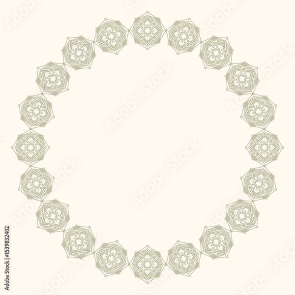 Fototapeta Minimalist hand drawn vector frame. Art for greeting cards, wedding invitations, poster design, postcards, branding, logo design, background.