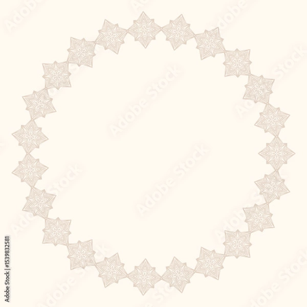 Fototapeta Minimalist hand drawn vector frame. Art for greeting cards, wedding invitations, poster design, postcards, branding, logo design, background.