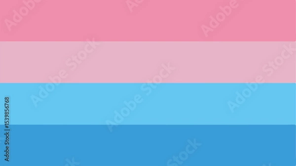 Fototapeta Bisexual pride flag with transparency for design and digital projects