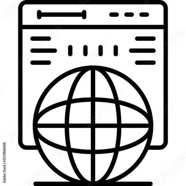 Obraz Internet Icon Vector Element