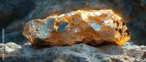 Fototapeta close up of a rock