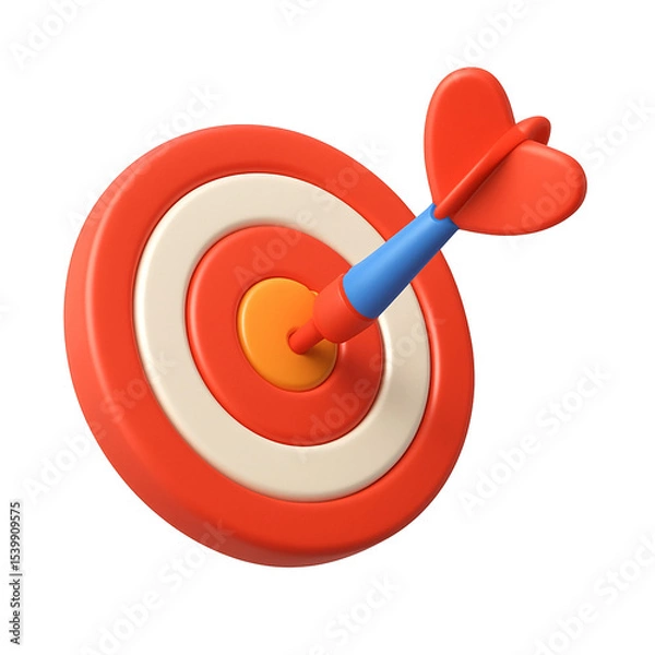 Fototapeta target with arrow