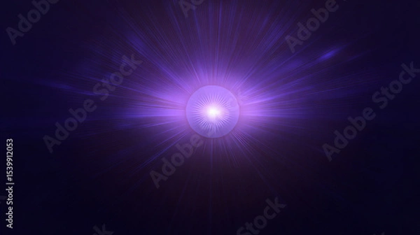Fototapeta ark violet gradient with light center and radial glow, 
