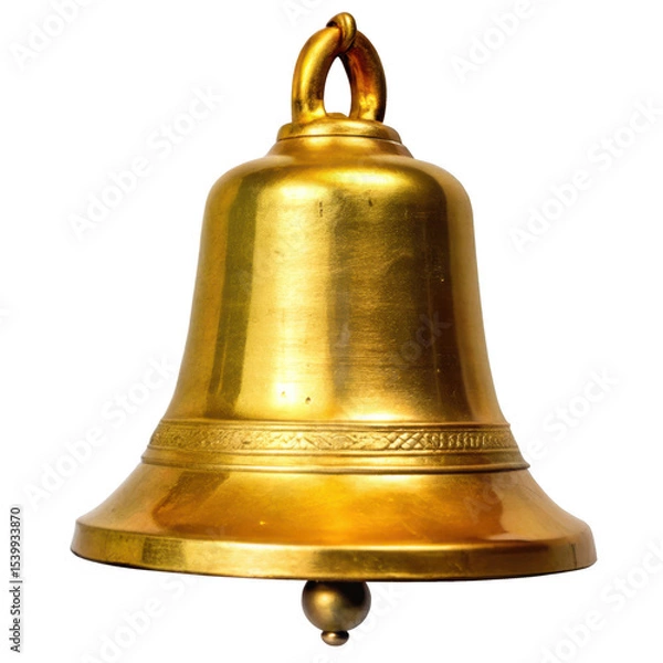 Fototapeta bell on transparent background