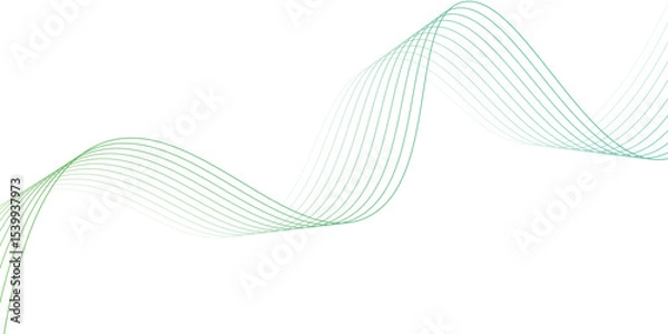Fototapeta Modern abstract glowing wave background. Dynamic flowing wave lines design element. Abstract background with lines and smoke waves	