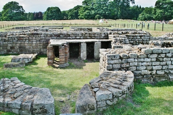Obraz Chesters Roman fort
