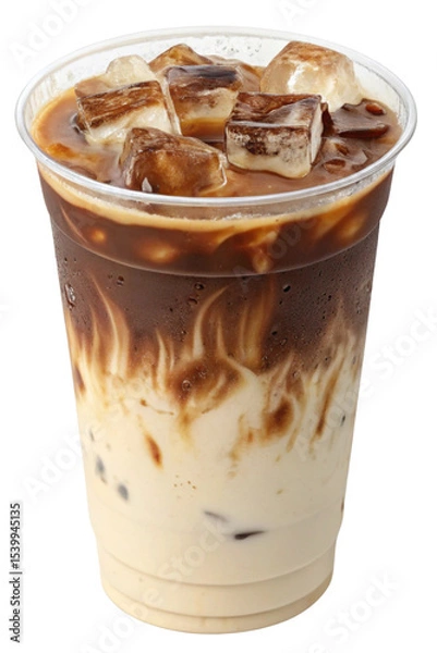 Obraz iced coffee cup