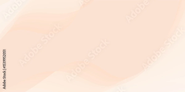 Obraz Abstract background with peach fuzz metaball shapes. Morphing organic blobs. Vector 3d illustration.
