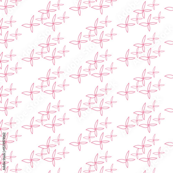 Obraz seamless pattern with red hearts