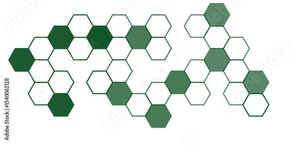 Fototapeta Abstract Geometric Hexagon Pattern. Minimalistic hexagon pattern in white and gray on background	