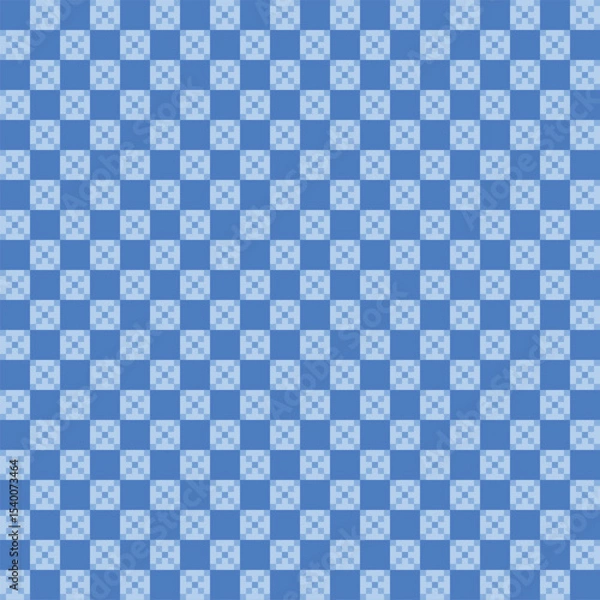Fototapeta Abstract geometric pattern design with colorful shapes