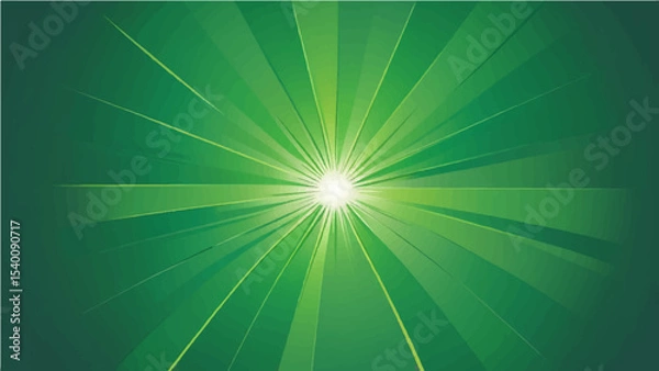 Fototapeta abstract light green gradient background  green radial gradient effect vector.