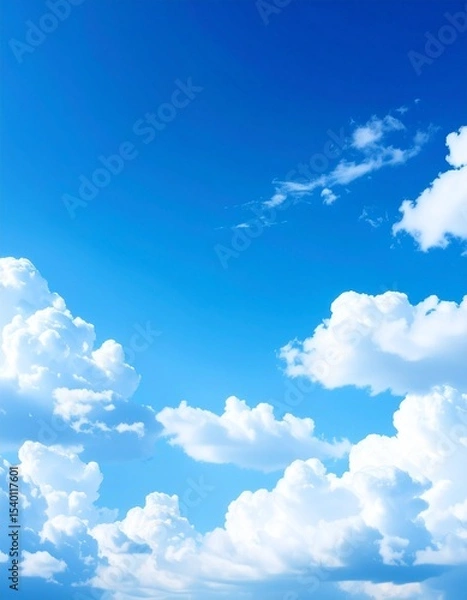 Obraz 青い空と白い雲